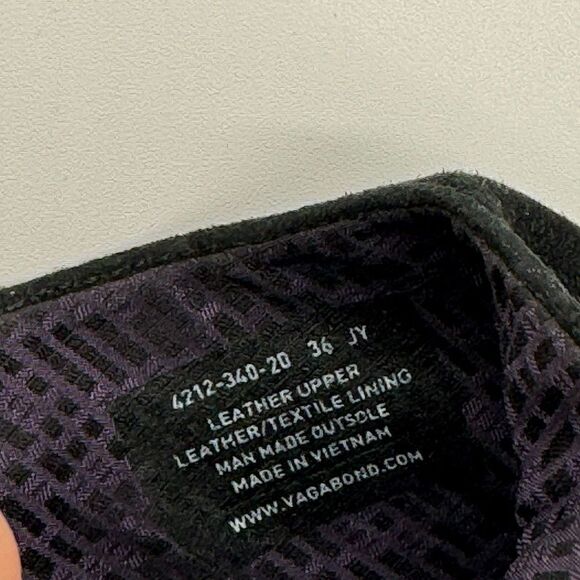 Vagabond‎ Shoemakers Katlin Ankle Bootie Boots Women's 36 US 6 Black Suede Shoes - Picture 12 of 12